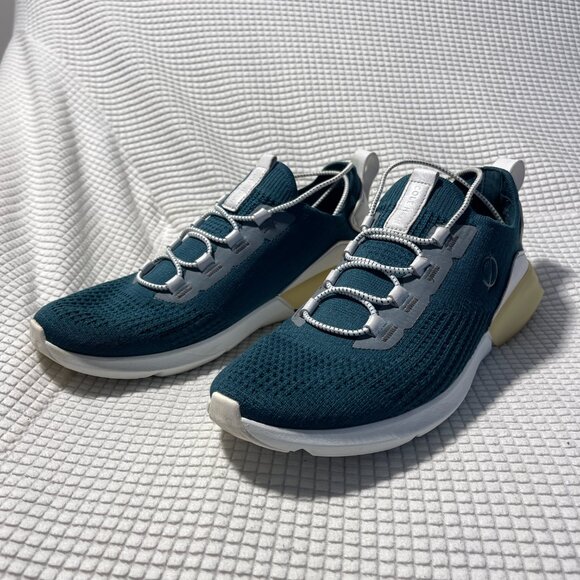 Cole Haan Zerogrand Stitchlite Lace Up Runner 8.5 Deep Teal Green Ahleisure - Picture 3 of 8